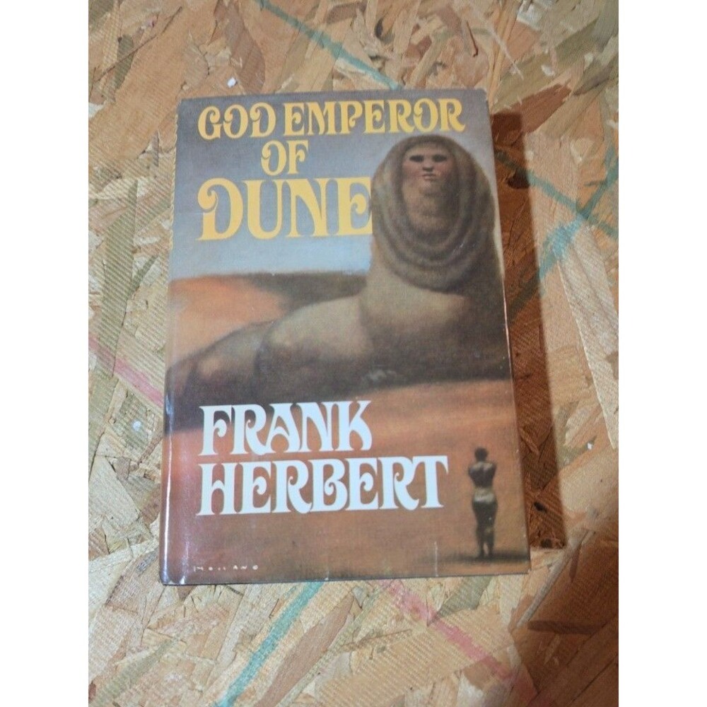 God Emperor of Dune - Book Club Edition Hardcover Dust Jacket Frank Herbert 1981